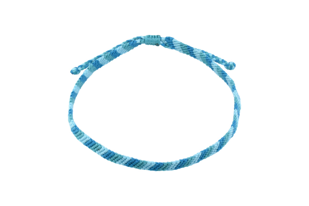 Ocean Waterproof Braided Anklet