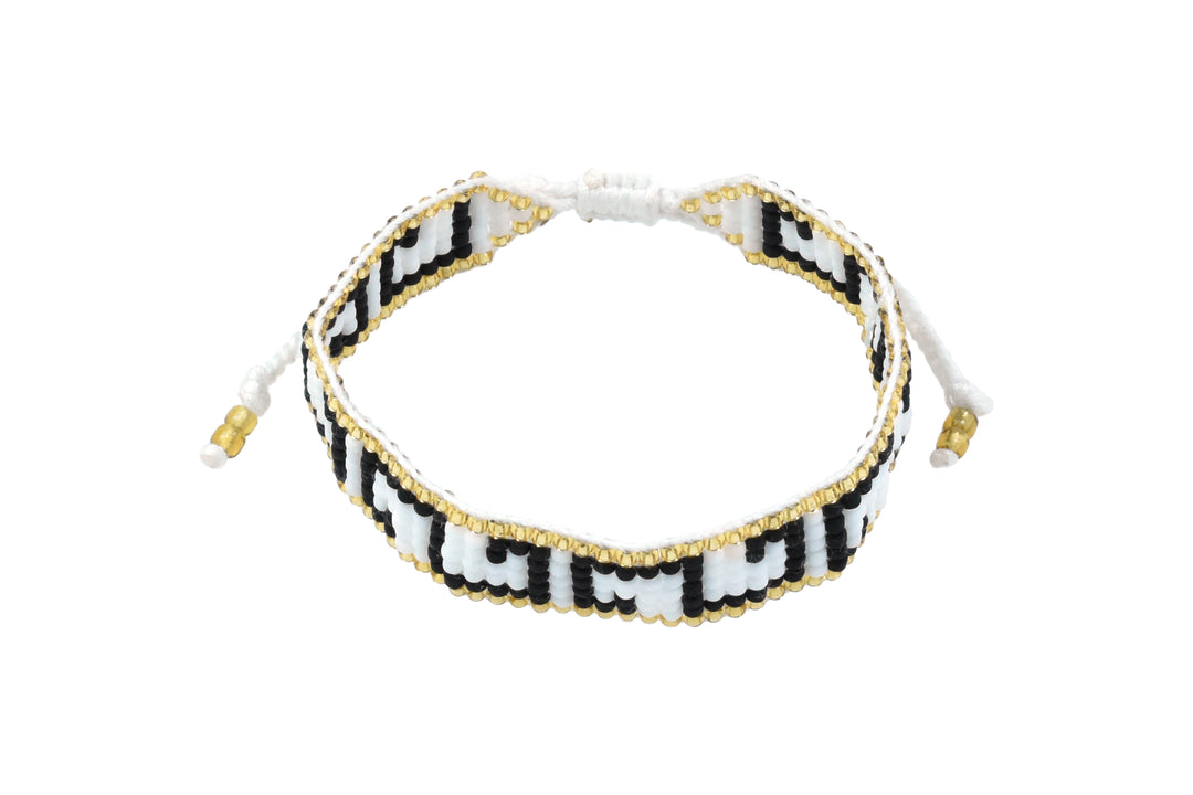 Traditional Hawaiian Design Beaded Bracelet