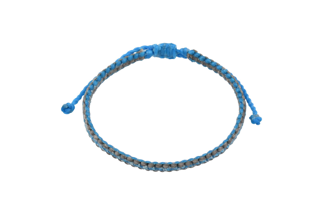 Blue Mini Braided Bracelet