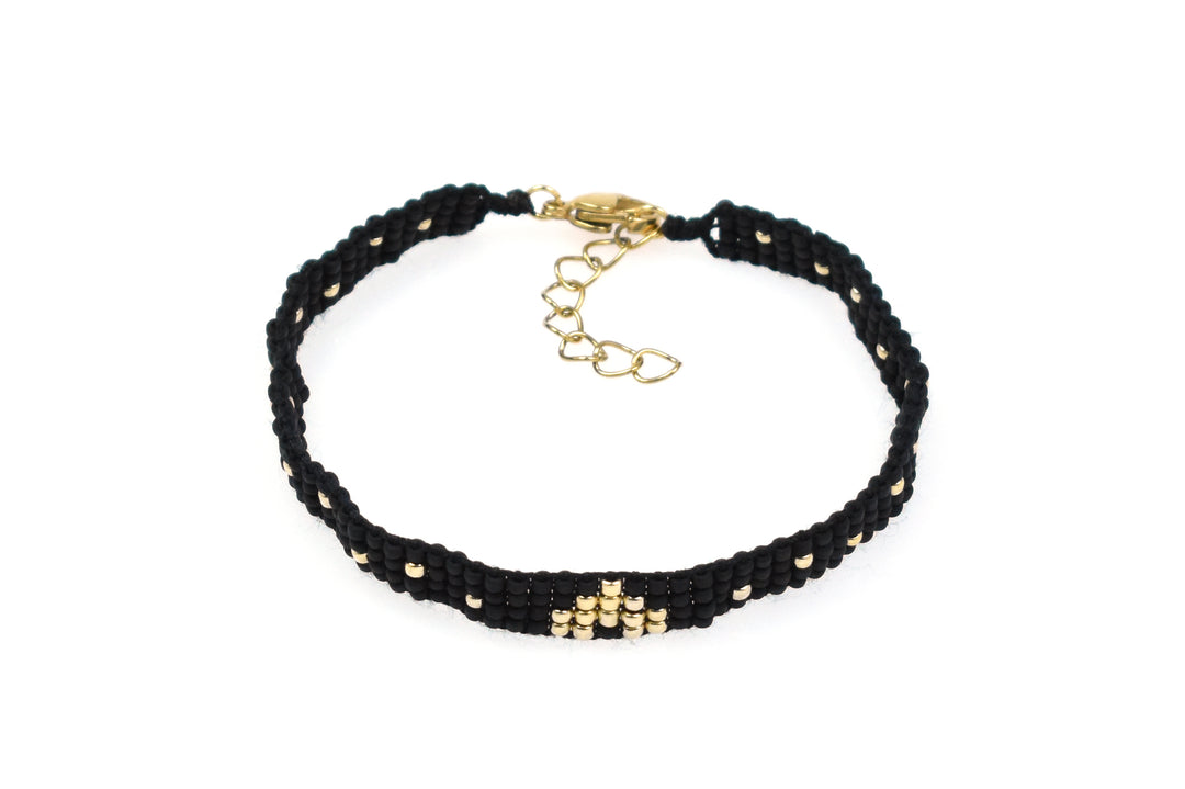 Love Heart Beaded Bracelet