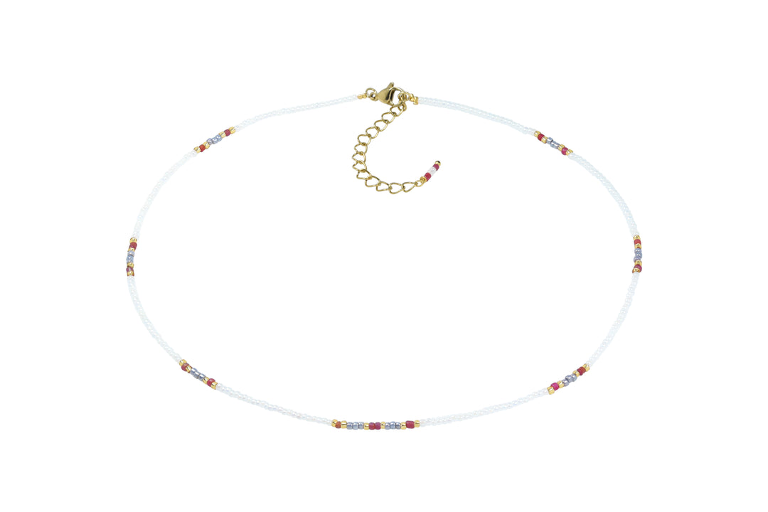 Ocean Princess Beaded Choker Necklace
